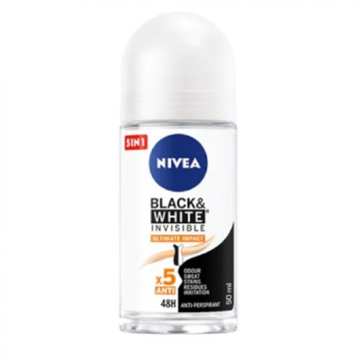 Deodorant antiperspirant roll-on Nivea Invisible Ultimate Impact 50 ml