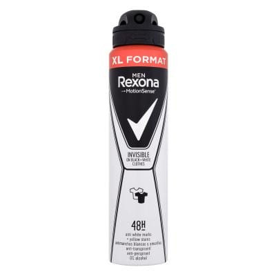 Deodorant antiperspirant spray Rexona Men Invisible Black & White, 250 ml
