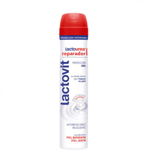 Deodorant spray anti-iritatii 0% Alcohol Lactovit Lactourea Reparator 200 ml