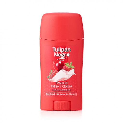 Deodorant Stick pentru Dama Tulipan Negro Capsuni si Cirese 50 ml