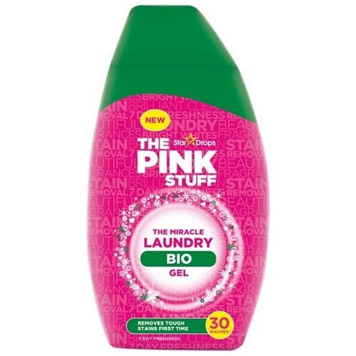 Detergent gel anti-pete Stardrops The Pink Stuff The Miracle Laundry Bio Gel 30 spalari 900 ml