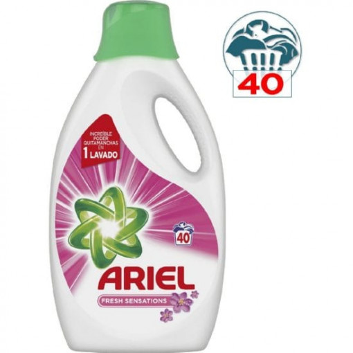 Detergent lichid Ariel Fresh Sensation, 40 spalari, 2200 ml