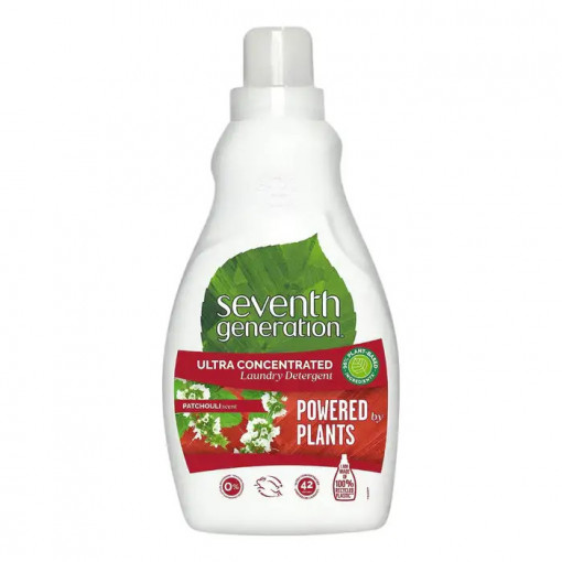 Detergent lichid ultra concentrat Seventh Generation Powerd by Plants Patchouli 42 spalari 924 ml