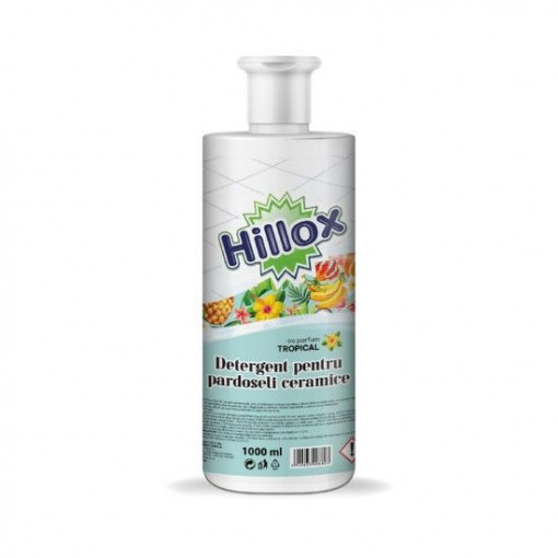 Detergent pentru pardoseli ceramice, Hillox Tropical, 1000 ml
