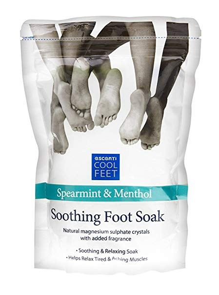 Escenti Cool Feet Spearmint & Menthol sare baie pentru picioare 450ml