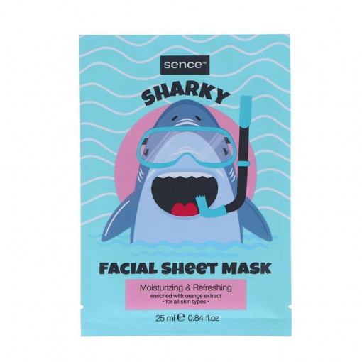 Masca faciala servetel Sence Beauty Sharky 20ml