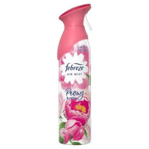 Odorizant spray Febreze Air Mist Peony & Cedar Limited Edition 300 ml