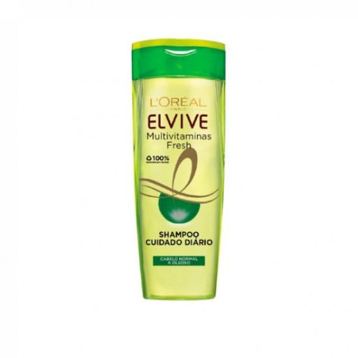 Sampon cu multivitamine pentru par gras, L'Oreal Elvive Multivitaminas Fresh, 400 ml