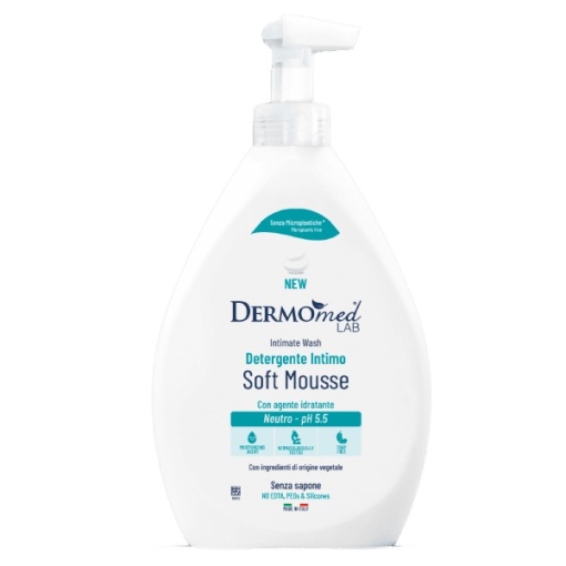 Sapun intim spuma Dermomed Lab Soft Mousse Neutral 600 ml