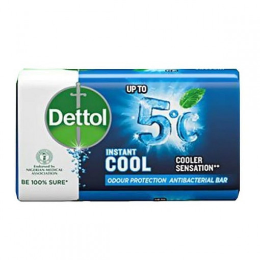 Sapun solid antibacterian Dettol Cool 60 g
