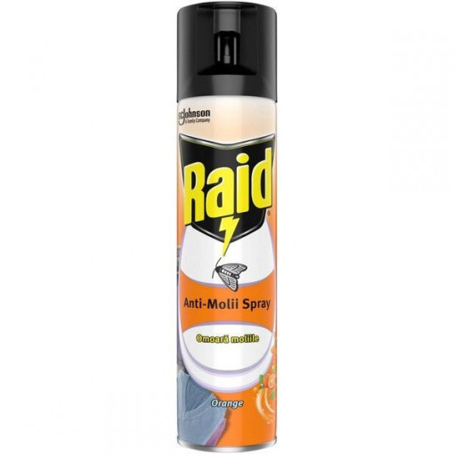 Spray anti-molii Raid Orange 400 ml