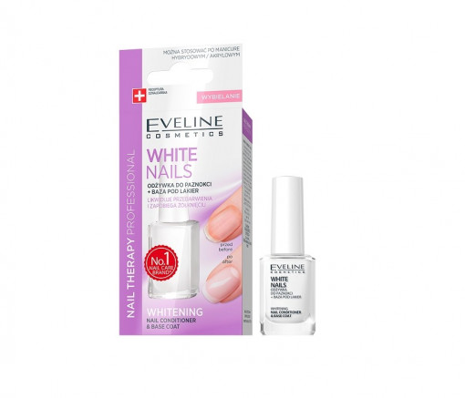 Tratament profesional pentru unghii îngălbenite, 12 ml, Eveline Cosmetics