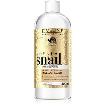 Apa micelara Royal Snail Intensely Regenerating Eveline Cosmetics 500 ml