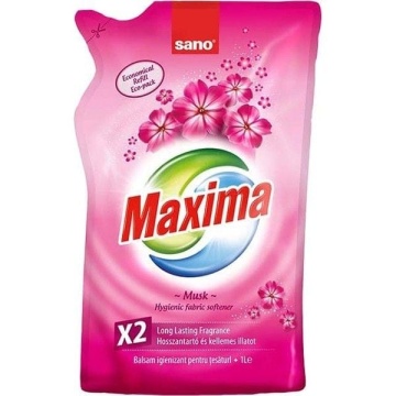 Balsam igienizant pentru tesaturi Sano Maxima Musk rezerva 1l