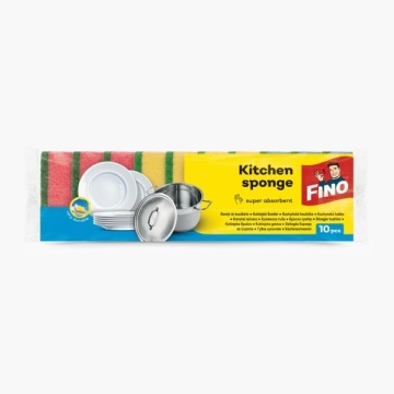 Bureti de bucatarie colorati universali Fino Multi Sponges 10 buc