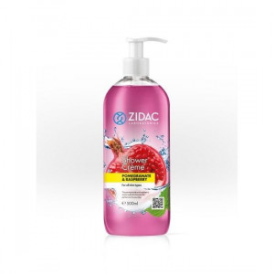 Crema de dus cu pompa Zidac Pomegranate & Raspberry 500 ml