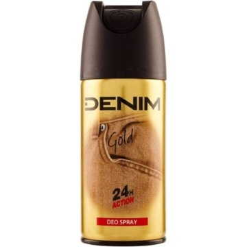 Denim Gold deodorant antiperspirant spray 150ml
