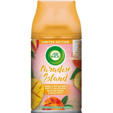 Odorizant Air Wick Freshmatic Paradise Island Maldives Mango & Peach Spritz spray rezerva 250 ml