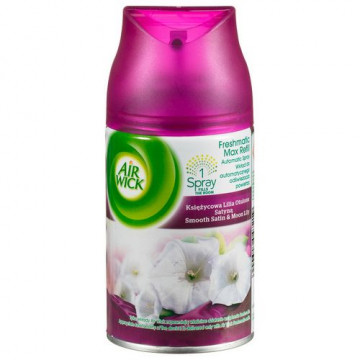 Odorizant rezerva Air Wick Freshmatic Smooth Satin & Moon Lily spray aerosol 250ml - Img 2
