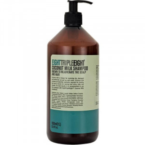 Sampon pentru par deteriorat Triple Eight Coconut Milk 1000 ml - Img 1