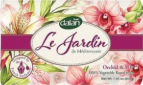 Sapun solid Dalan Le Jardin de Mediterranean Orchid & Lily 200 g