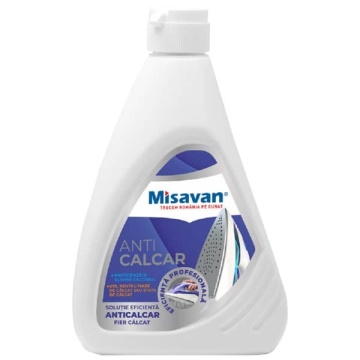 Solutie anticalcar pentru fier de calcat Misavan 500 ml