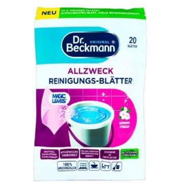 Solutie multisuprafete servetele Dr. Beckmann Floral, 20 buc, 44g