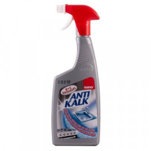 Solutie universala Sano Anticalcar 4in1 cu pulverizator, 700 ml