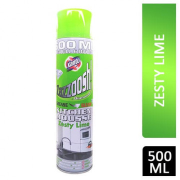 Spray spuma, degresant pentru bucatarie Xanto Zazzoosh Kitchen Mousse Zesty Lime 500 ml