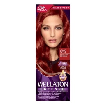 Vopsea de par Wellaton Intense 6/45 Rosu Pasional
