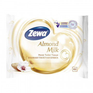 Zewa Moist Toilet Tissue hartie igienica umeda Aloe Vera 42 buc