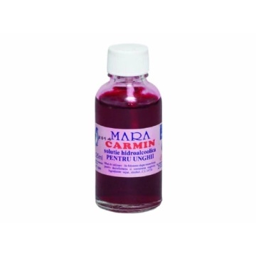 Carmin solutie hidroalcoolica pentru unghii Mara 30 ml