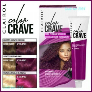 Clairol Color Crave semi-permanent colour vopsea de par semi-permanenta Flamingo 60 ml