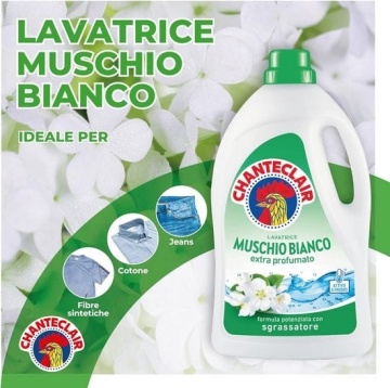 Detergent lichid universal Chanteclair Muschio Bianco 35 spalari 1575 ml
