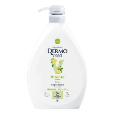 Gel dus cu pompita Dermomed Energia Mango with Hyaluronic Acid 1000 ml