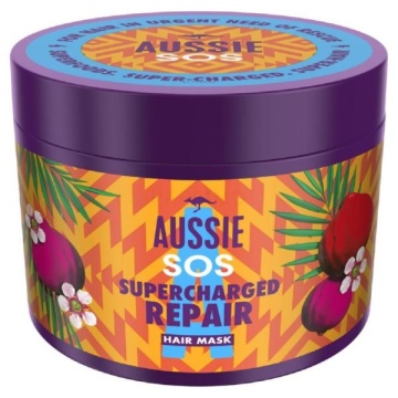 Masca de par Aussie SOS Super-Charged Repair 450 ml