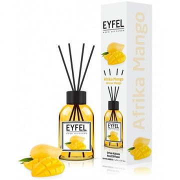 Odorizant camera cu bete de ratan Eyfel African Mango 120 ml - Img 2