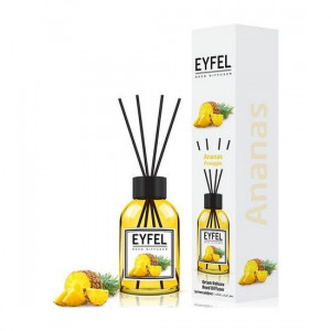 Odorizant camera cu bete de ratan Eyfel Ananas 120 ml