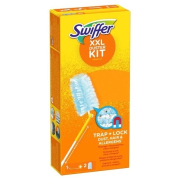 Pamatuf praf cu coada telescopica cu 2 rezerve Swiffer XXL Duster Kit