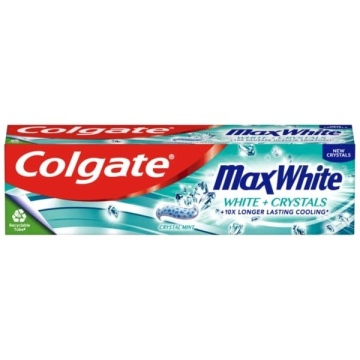 Pastă de dinți Colgate Max White White + Crystals 75 ml