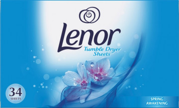 Servetele parfumate Lenor Spring Awakening pentru uscator rufe 34 buc