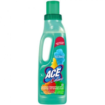 Solutie pentru indepartarea petelor rufe colorate si delicate, Ace Color 1l - Img 2