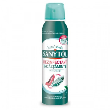 Spray dezinfectant pentru incaltaminte Sanytol 150 ml