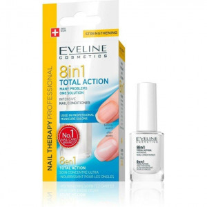 Tratament regenerator Total Action Nail Therapy 8in1 Eveline Cosmetics 12 ml