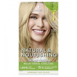 Vopsea de par permanenta 530 Light Blonde Schwarzkopf Natural & Nourishing