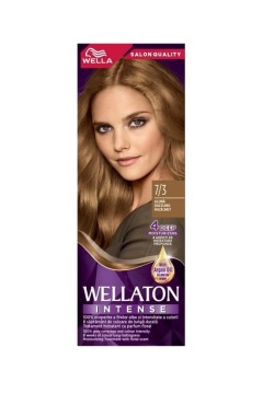 Vopsea de par permanenta Wellaton Intense Color Cream, nuanta 7/3 Aluna