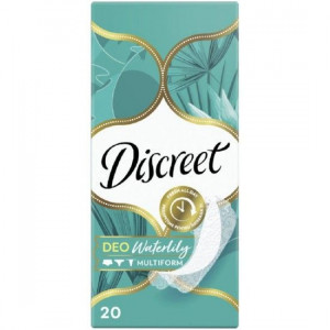 Absorbante zilnice multiform Discreet Deo Waterlily 20 buc