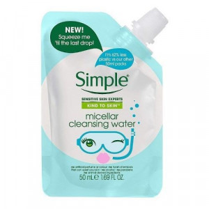 Apa micelara pentru ten sensibil Simple Kind To Skin travel size 50 ml