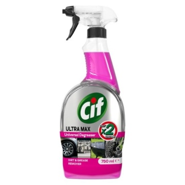 Degresant înălbitor Cif Ultra Max Pink, 750 ml