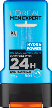 Gel de duș L'Oréal Men Expert Hydra Power, 300 ml